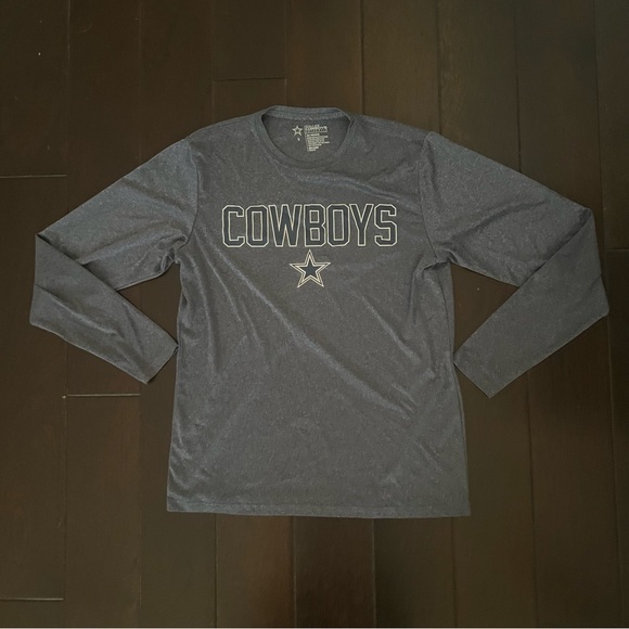 Dallas Cowboys Authentic Long Sleeve Shirt Mens Small Blue DriFit NFL EUC - Picture 3 of 6